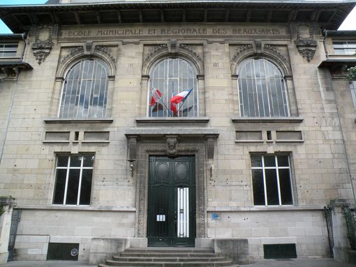  Entrée de l'Ecole des Beaux-Arts